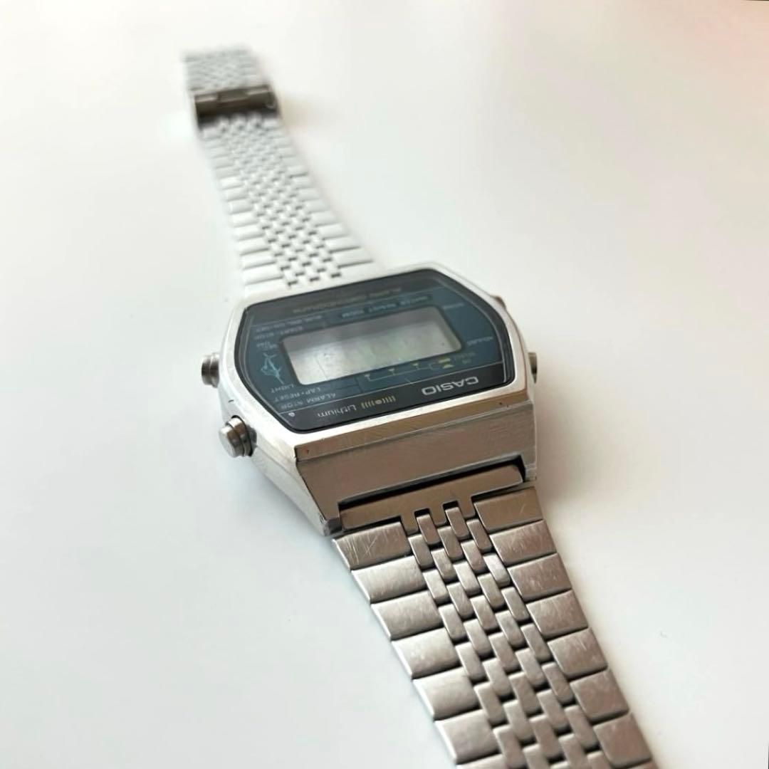 CASIO W-250 80s “CASIO Marlin”Blue ビンテージ - メルカリ