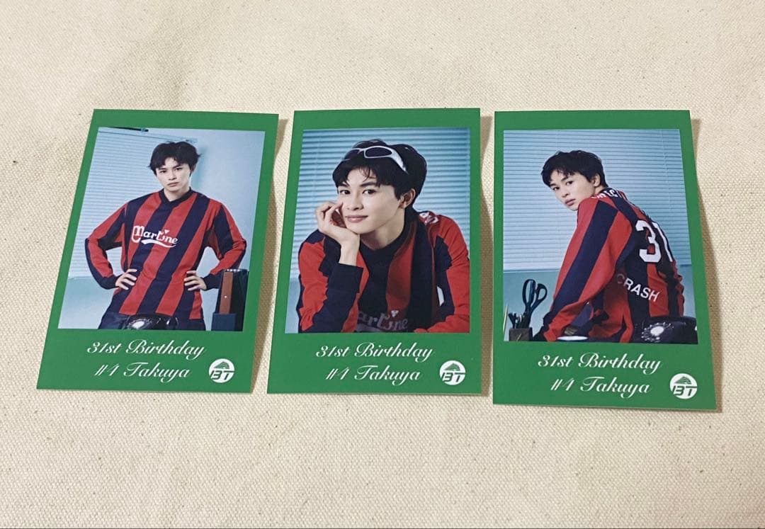 ①超特急 タクヤ 生誕 31st ミニフォト 3枚セット - メルカリ