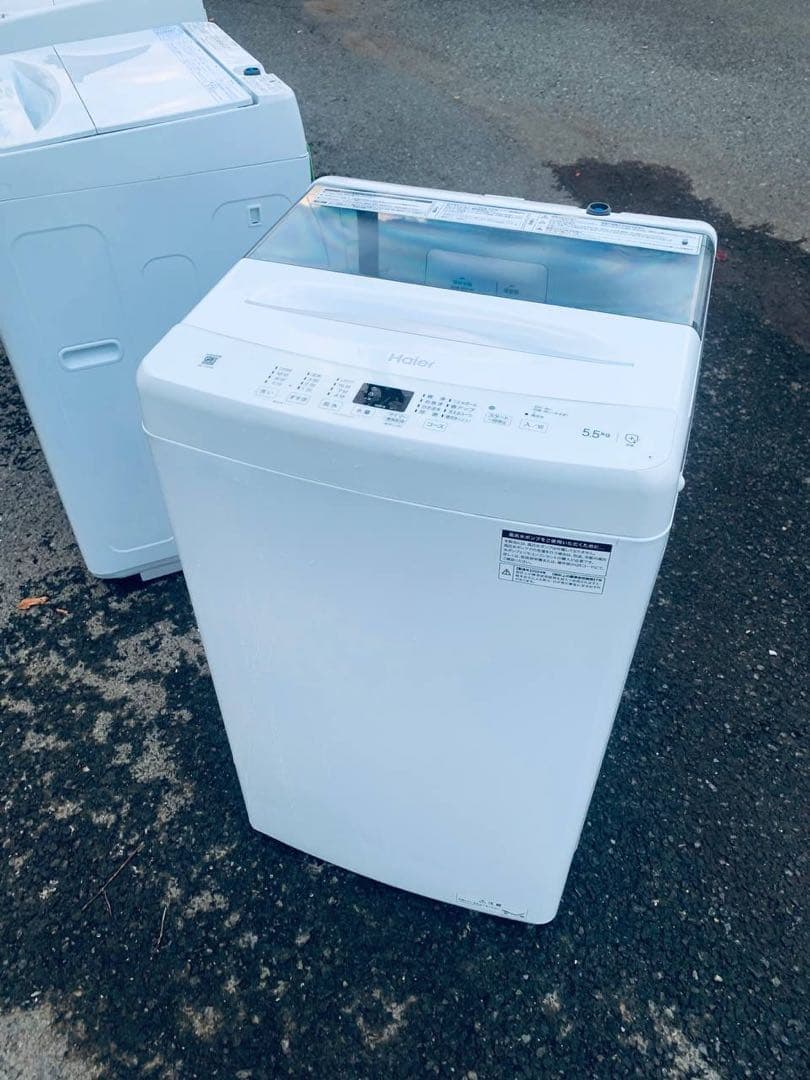 ①✅ハイアール電気洗濯機✅送料設置無料 ✅JW-U55B✅ JW-U55B(W) 5.5kg全自動洗濯機 1台 Haier(ハイアール) 【通販モノタロウ】