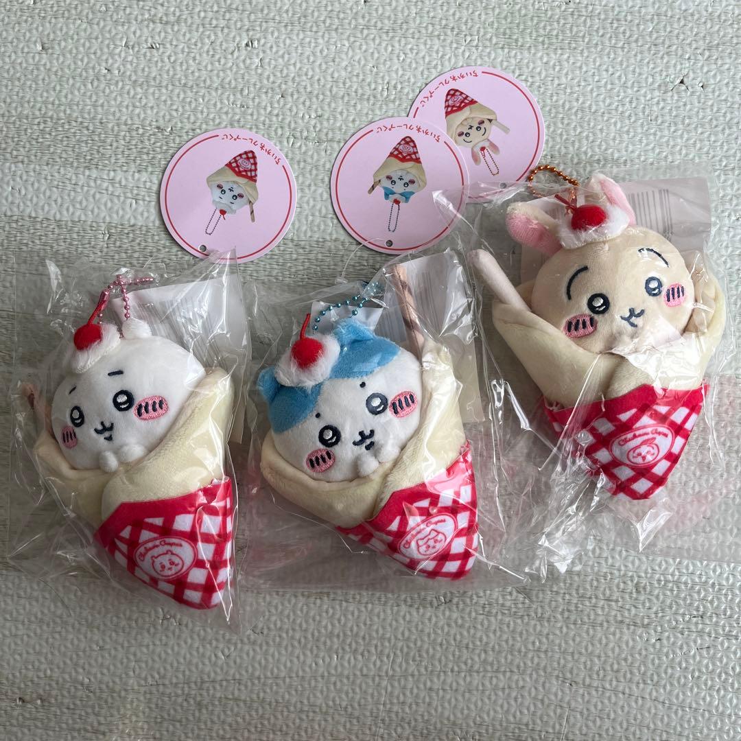 ちいかわ クレープくじ C賞 うさぎ-【中古】 「日本画」ー内と外の