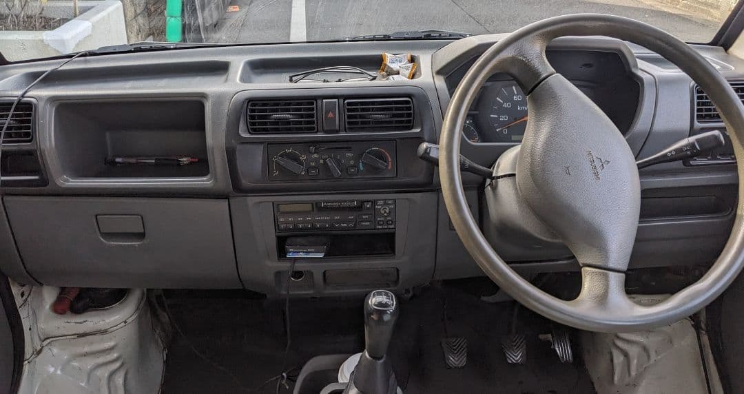 ☆車検たっぷりR9/4まで☆ 三菱ミニキャブ 5MT 軽バン 軽配送に♫