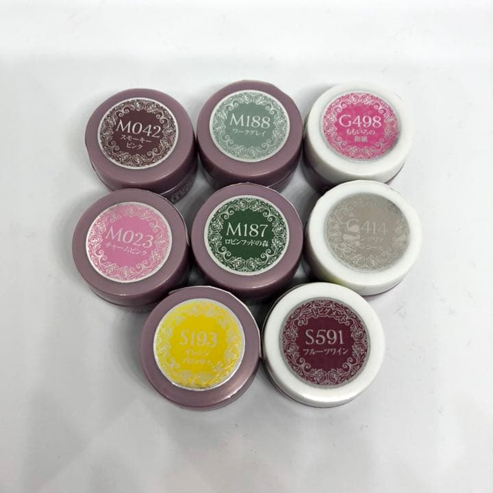 新品/未使用　プリジェル　ミューズ　8色セット PREGEL プリジェル カラーEX カラーパレットシリーズ 8色セット 各3g