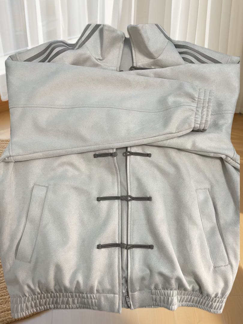 Adidas XSサイズ 中国限定 巳年チャイナトラックジャケット ホワイト