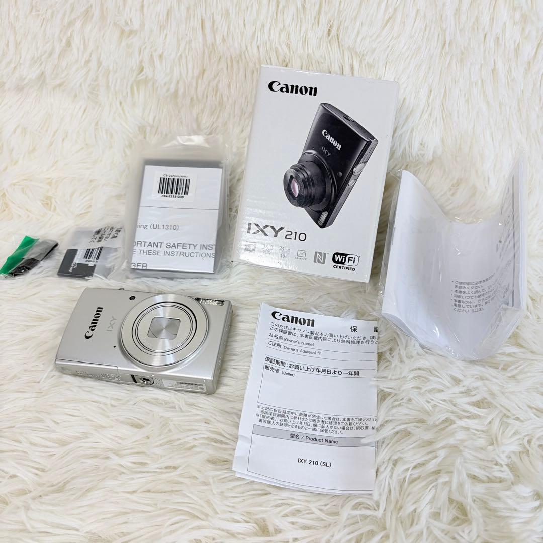 デジタルカメラ CANON IXY210 動作良好 バッテリー、充電器 - メルカリ
