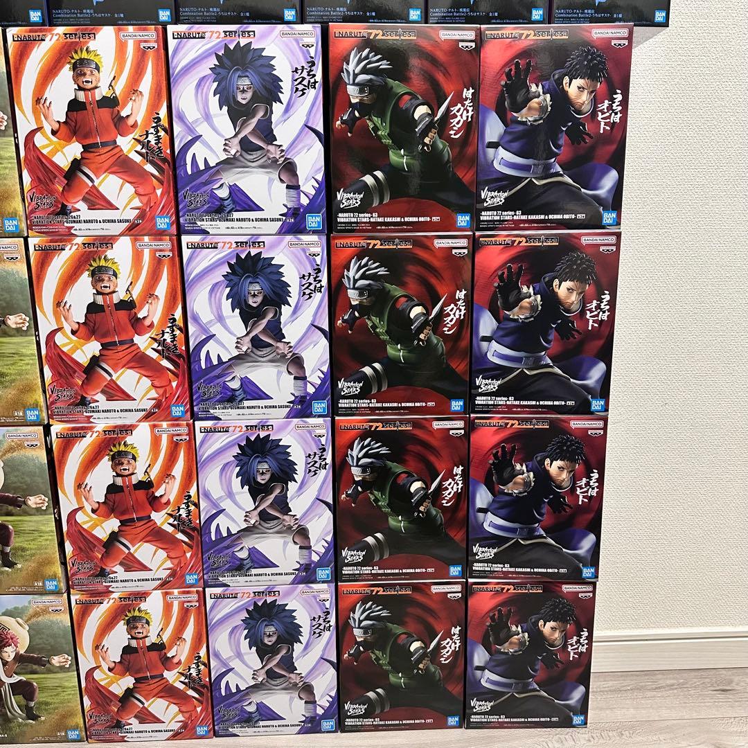 新品未開封 フィギュア ナルト サスケ カカシ マダラ 我愛羅 NARUTO