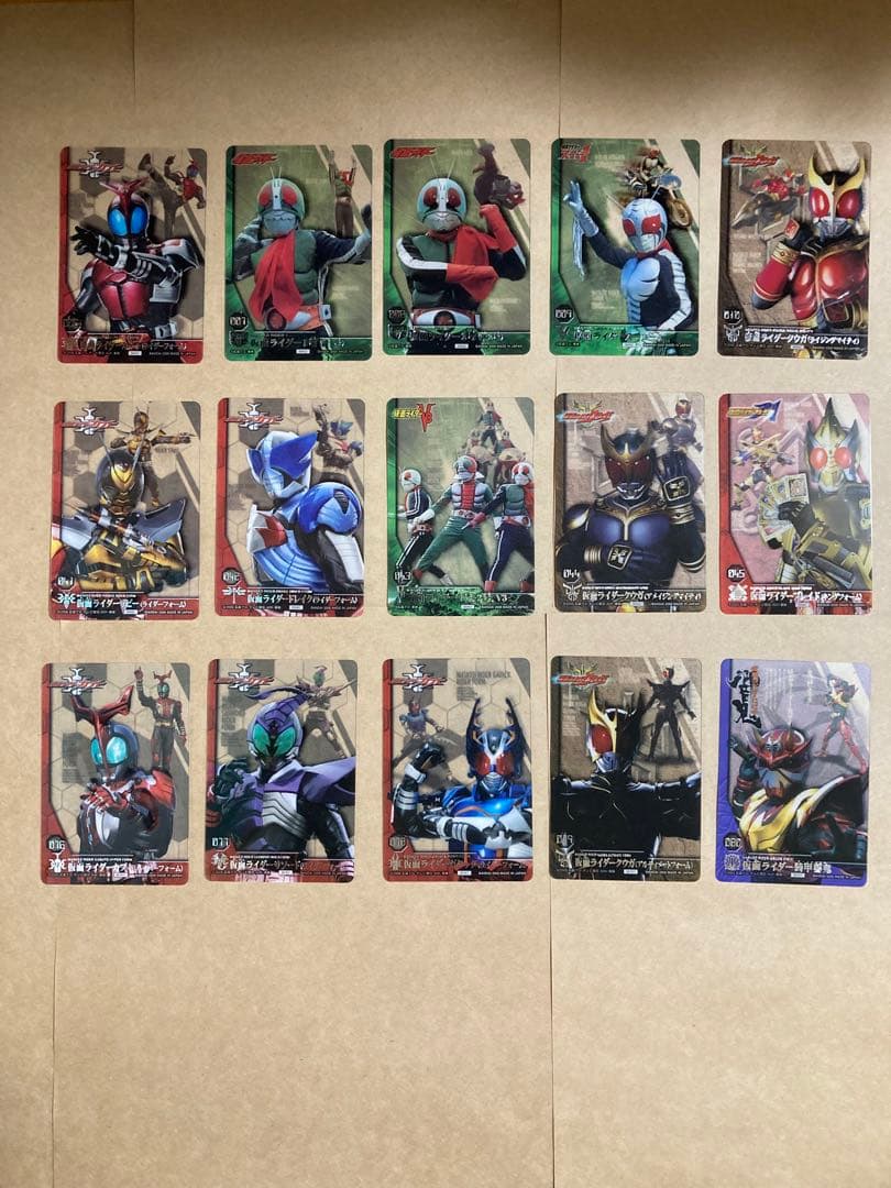 仮面ライダー チョコウエハース1・2・3 カード 全109種コンプ - メルカリ