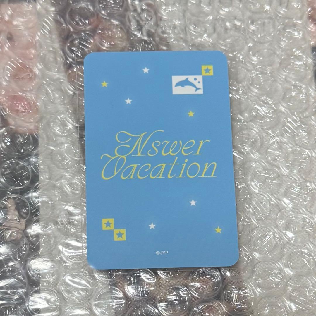 NMIXX ギュジン vacation ラントレ ファンミ トレカ - メルカリ