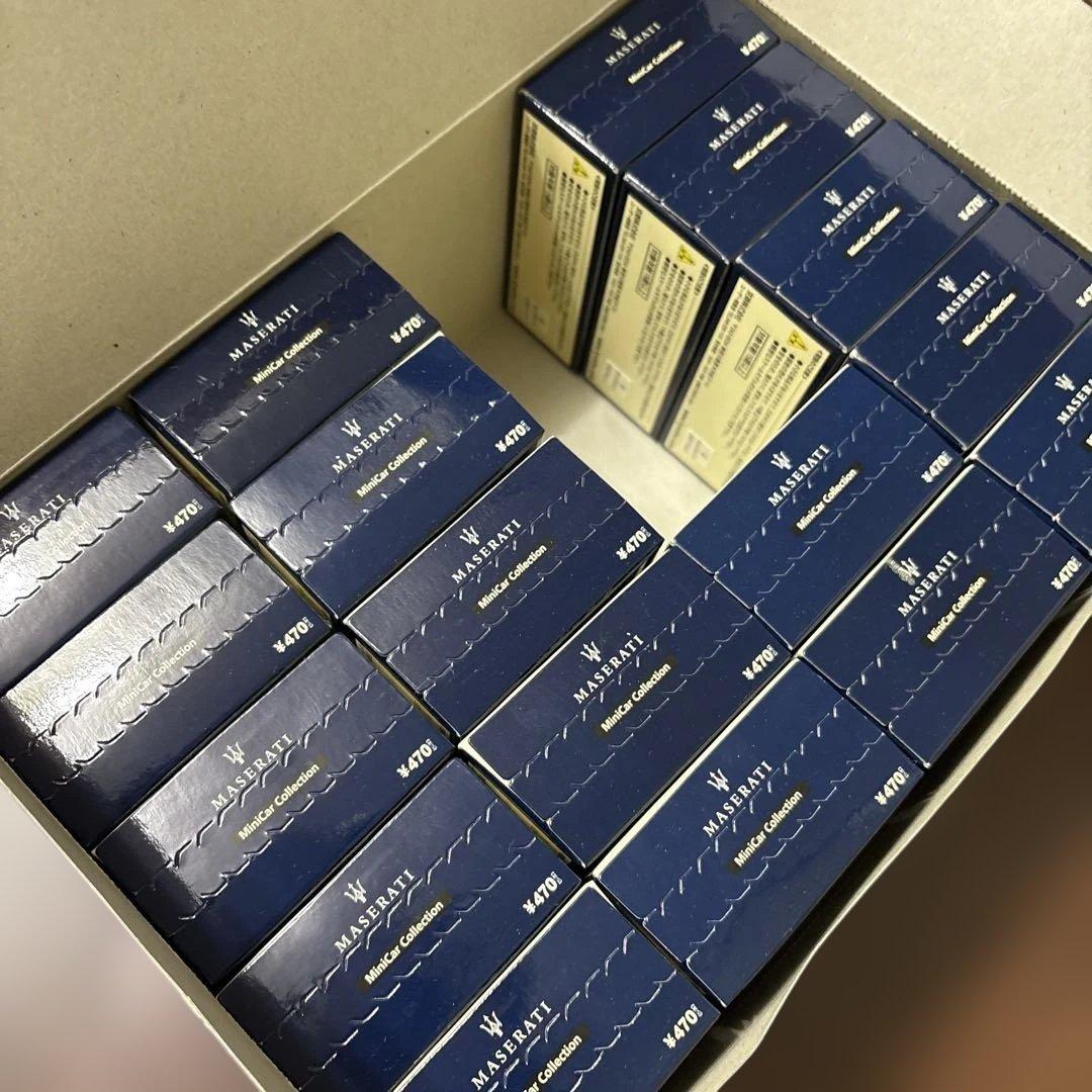 Maserati MiniCar Collection マセラッティ未開封17個