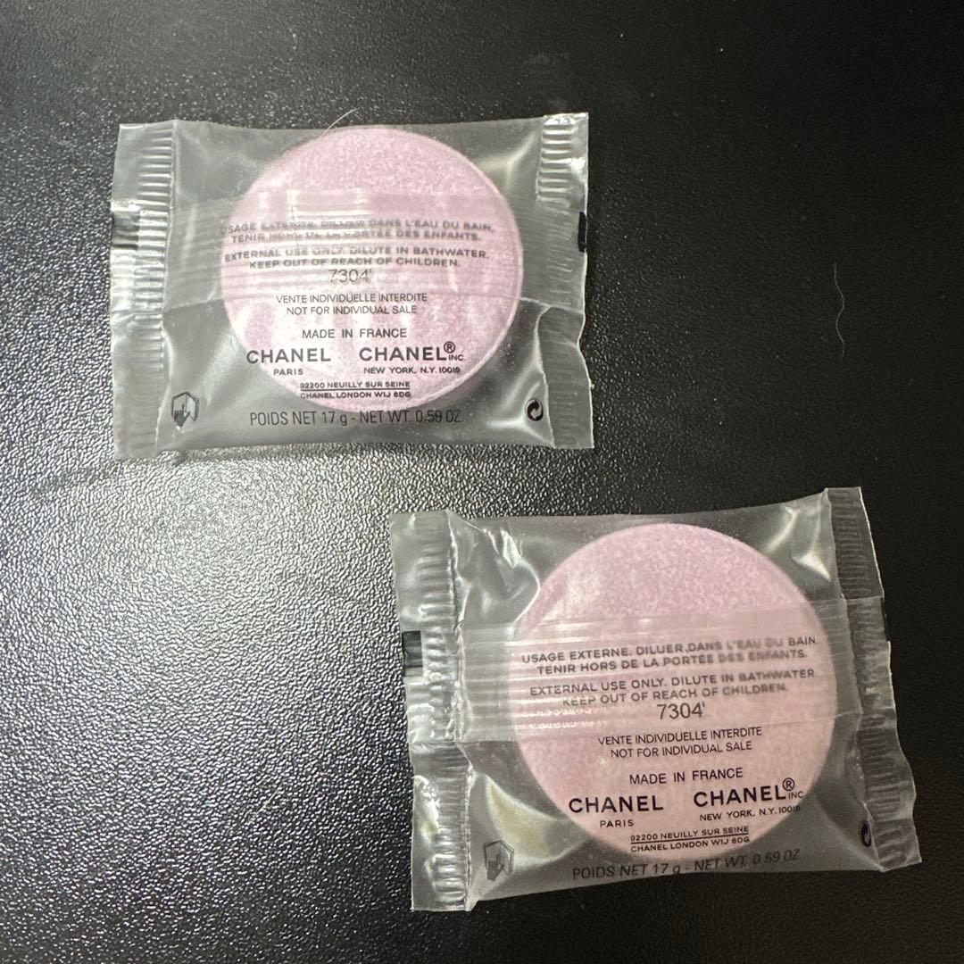 CHANEL シャネル チャンス オータンドゥル バスタブレット 入浴剤 2個