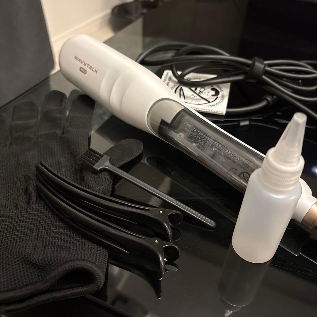 WAVYTALKウェイビートーク ヘアアイロン スチームヘアアイロン - メルカリ