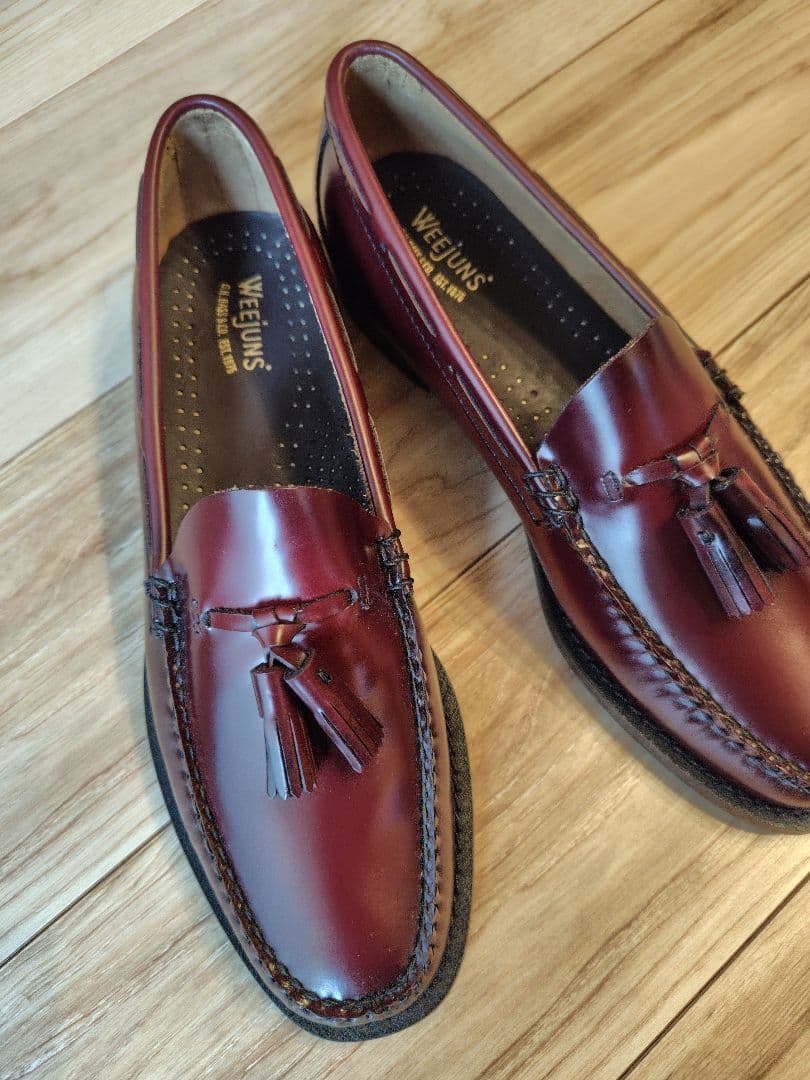 G.H.BASS タッセルローファー ワイン　11015 ONN LARKIN