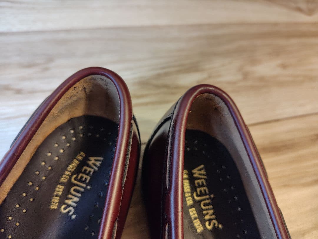 G.H.BASS タッセルローファー ワイン　11015 ONN LARKIN