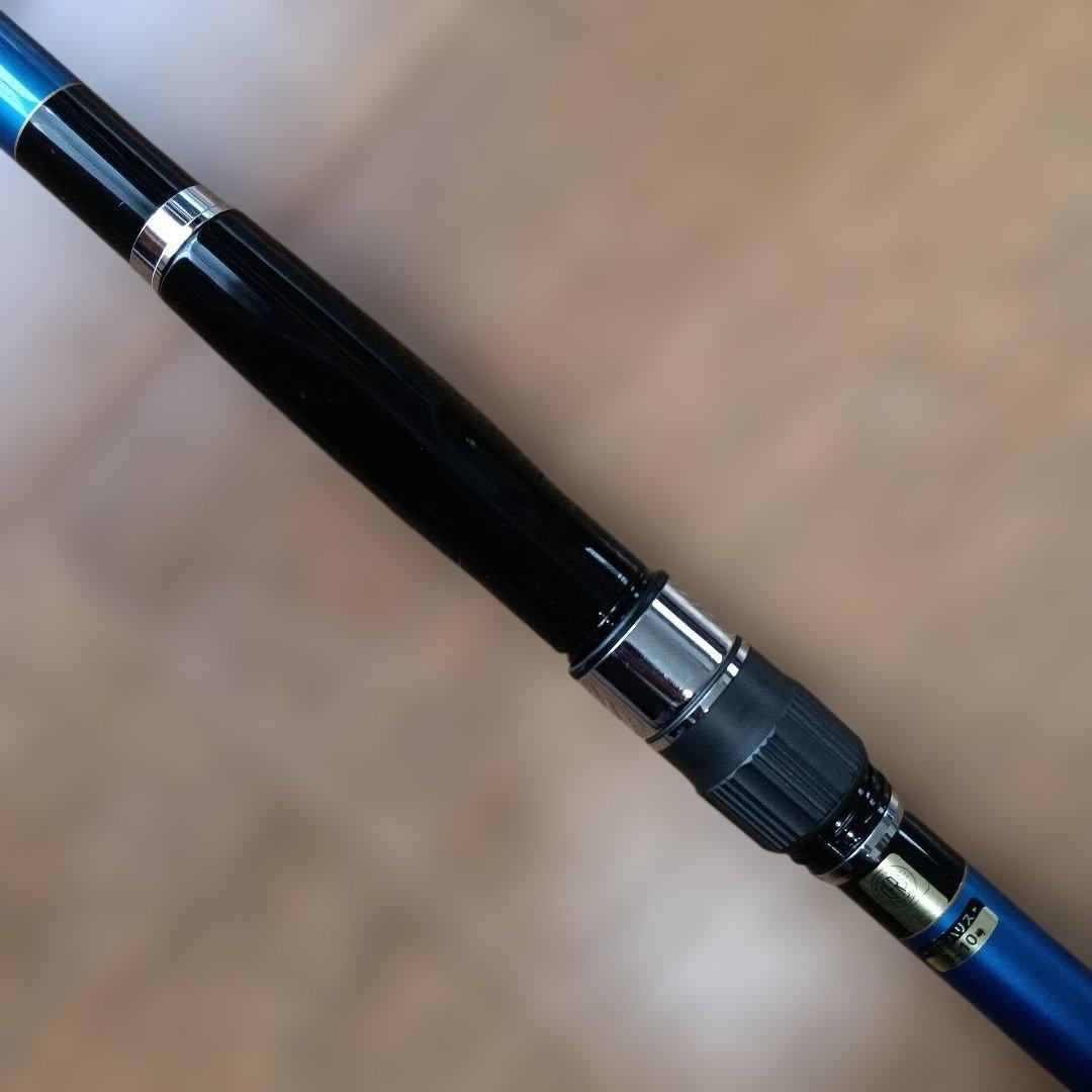 がまかつ 海上釣堀ロッド リアルスペック H400 超美品 カセ イカダ 磯