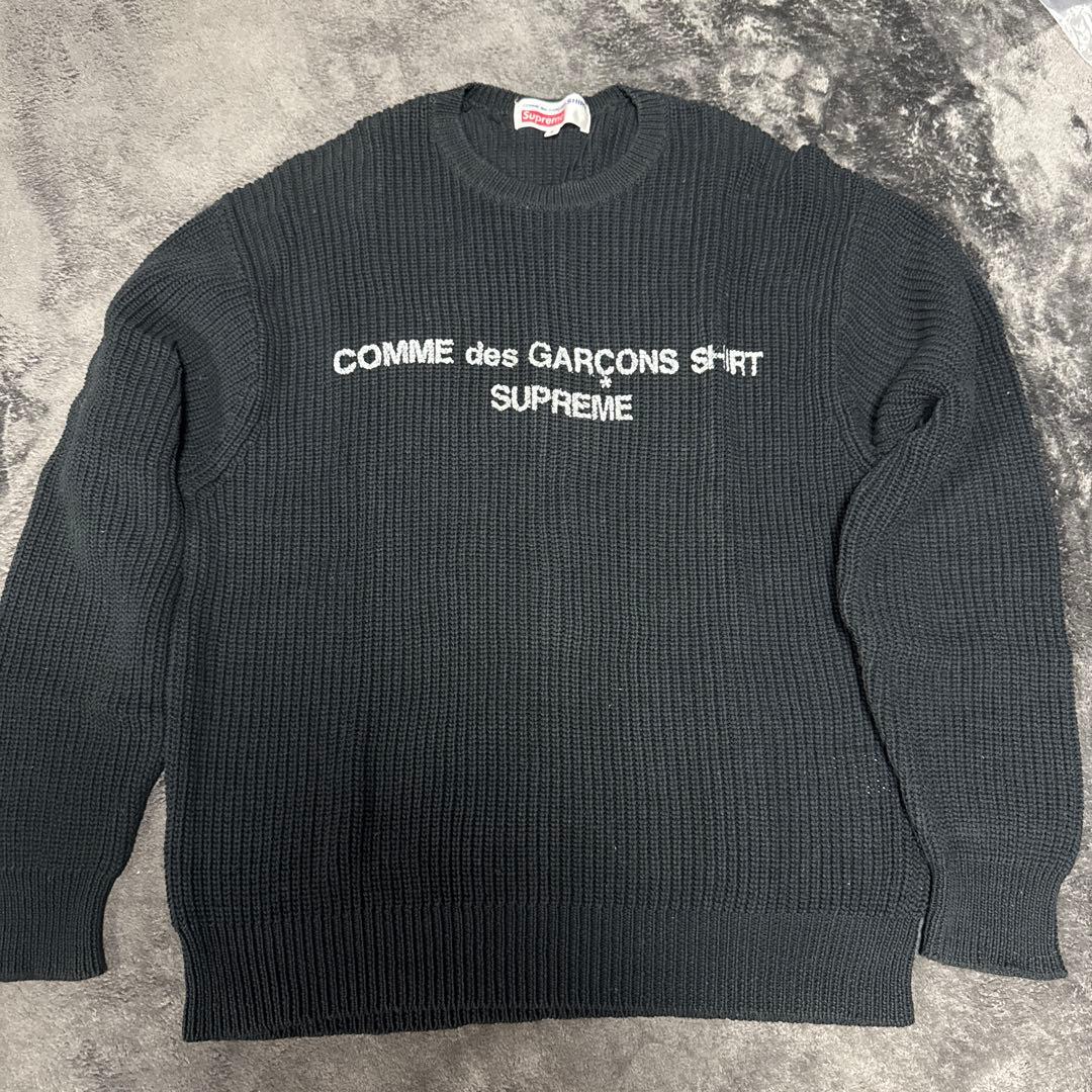 う*ぎ様 Supreme Comme des Garcons SHIRT Swe Supreme COMME des GARCONS SHIRT Sweater XL NWOT GM5 | eBay