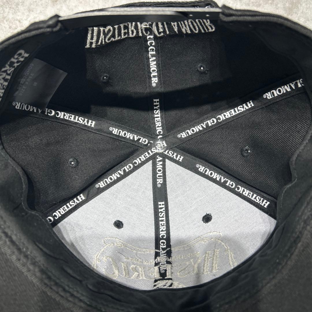 ラ*ザ様 HYSTERIC GLAMOUR ブラックキャップ - メルカリ