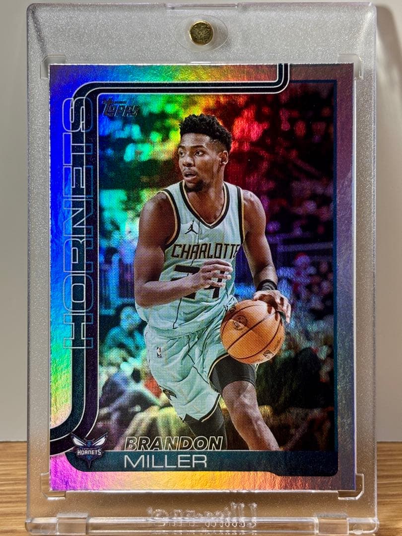 ブランドン・ミラー Topps Silver Brandon Miller - メルカリ