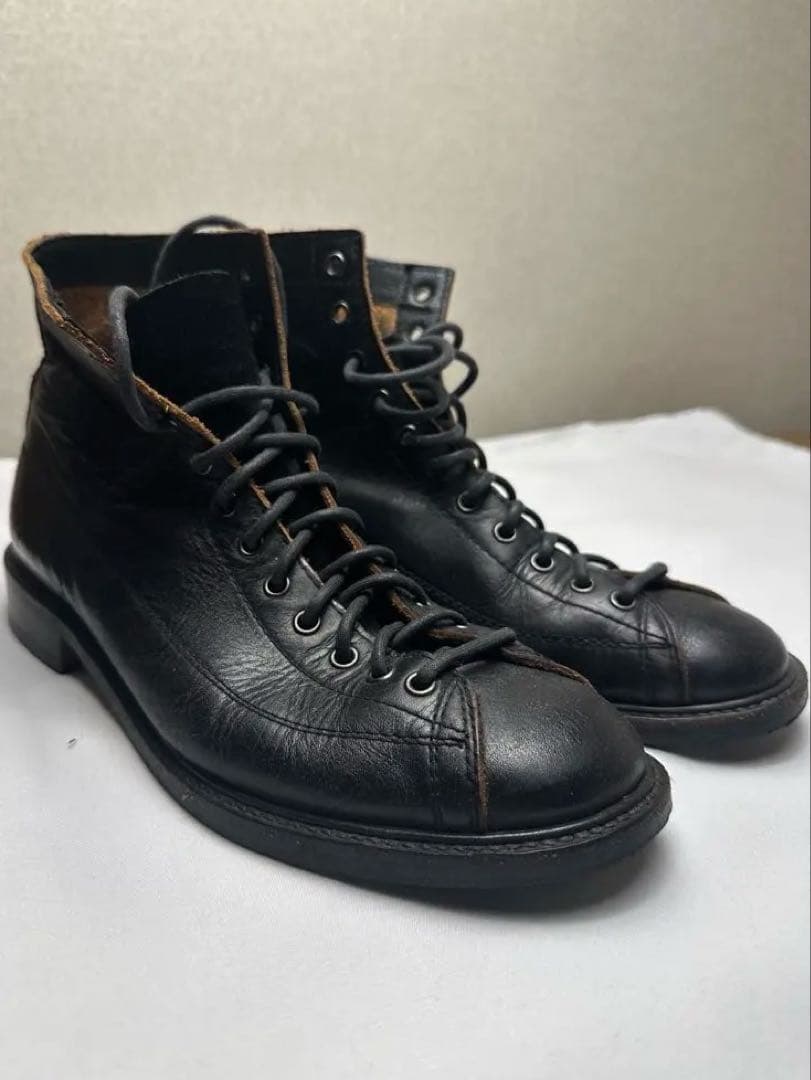 yohji yamamoto pour homme ブーツ レザー - メルカリ