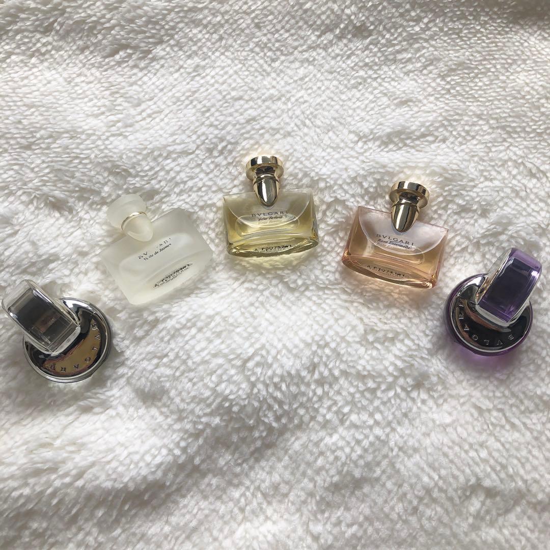 ブルガリ BVLGARI ミニ香水 5個入りセット 機内販売 - メルカリ