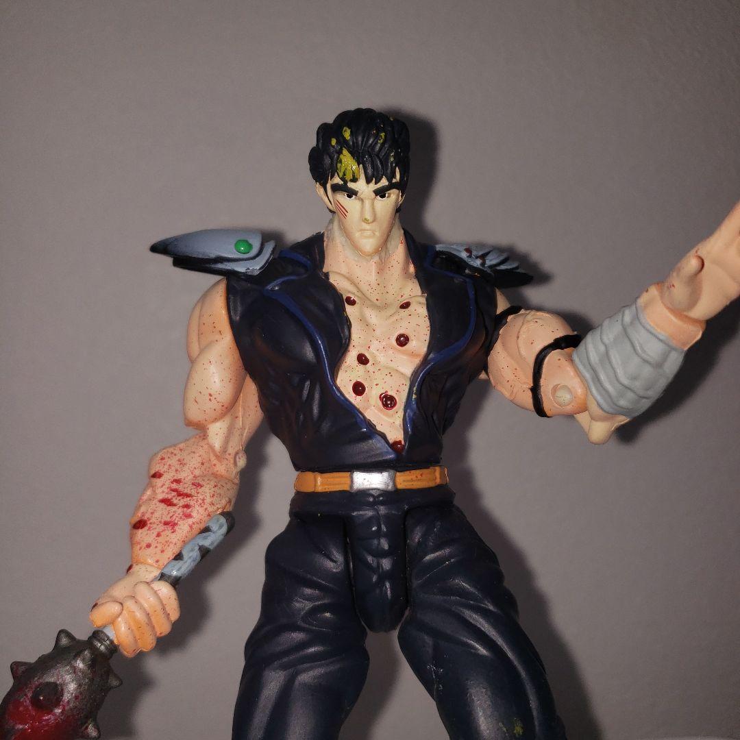 北斗の拳 ケンシロウ フィギュア ビッグ レトロ レア 昔 懐 リアル