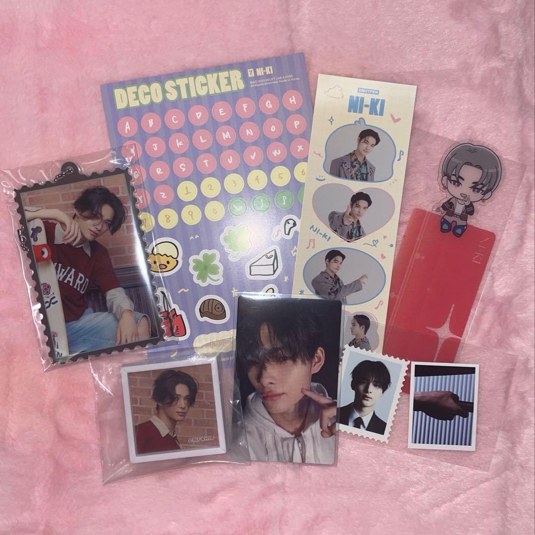 enhypen ニキ まとめ売り トレカ 一番くじ マグネット キーホルダー