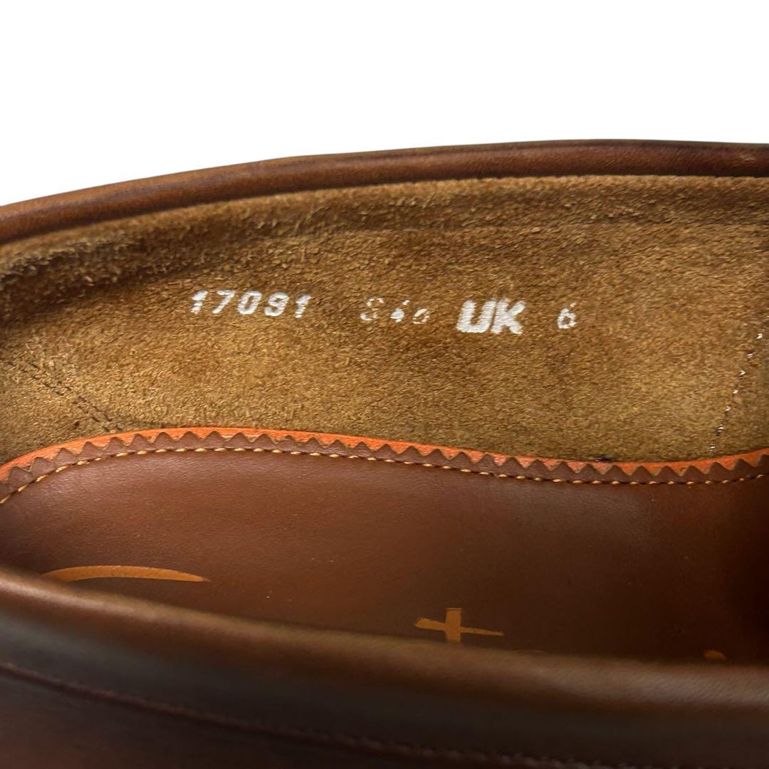 誠様専用SANTONI バックルカーフローファー アンティークモカブラウン