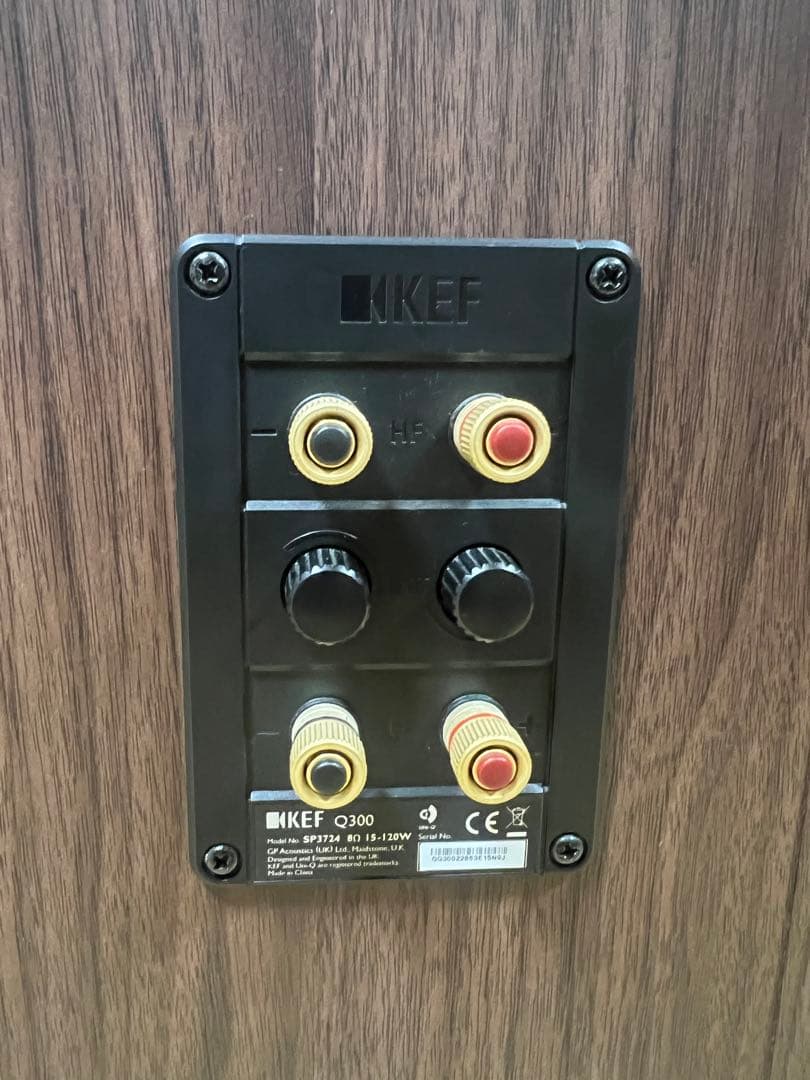 美品 KEF Q300 ヨーロピアンウォールナット - メルカリ