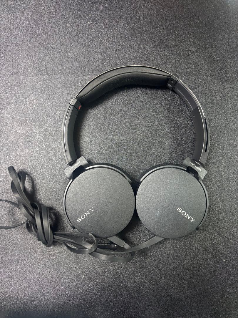 SONY MDR-XB550AP ブラック EXTRA BASS - メルカリ