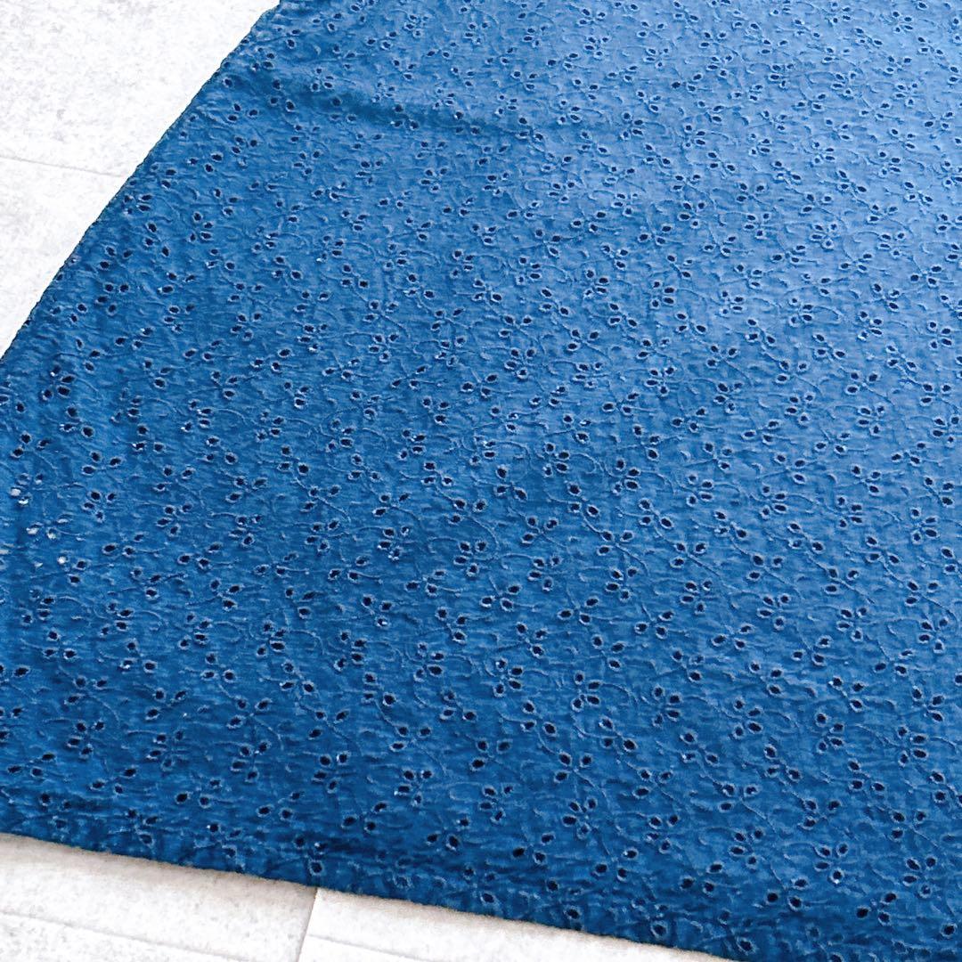 45R タペット カットワークキャミソール インディゴ カットワーク 現行