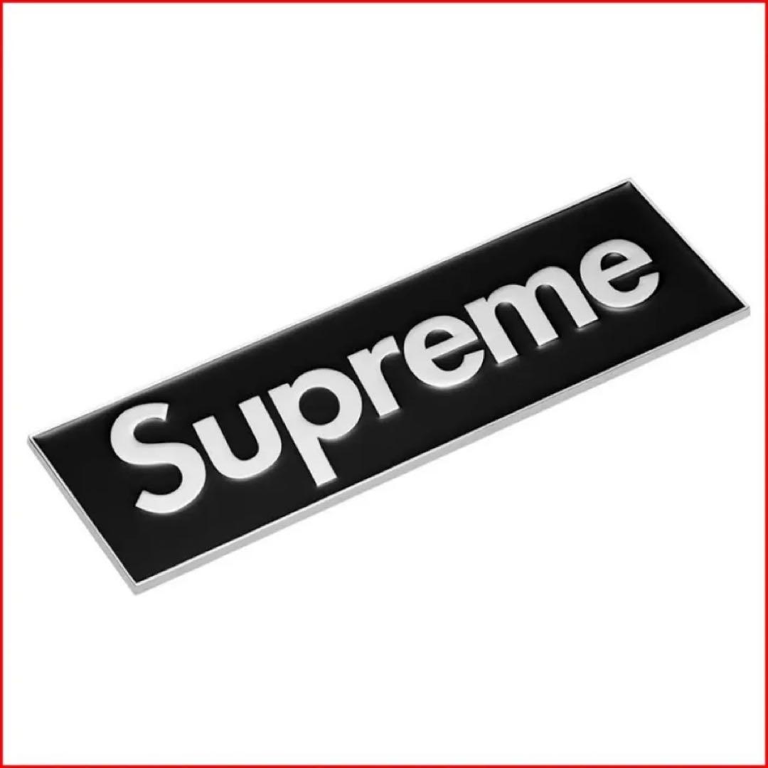 シュプリーム ボックスロゴカーエンブレム 