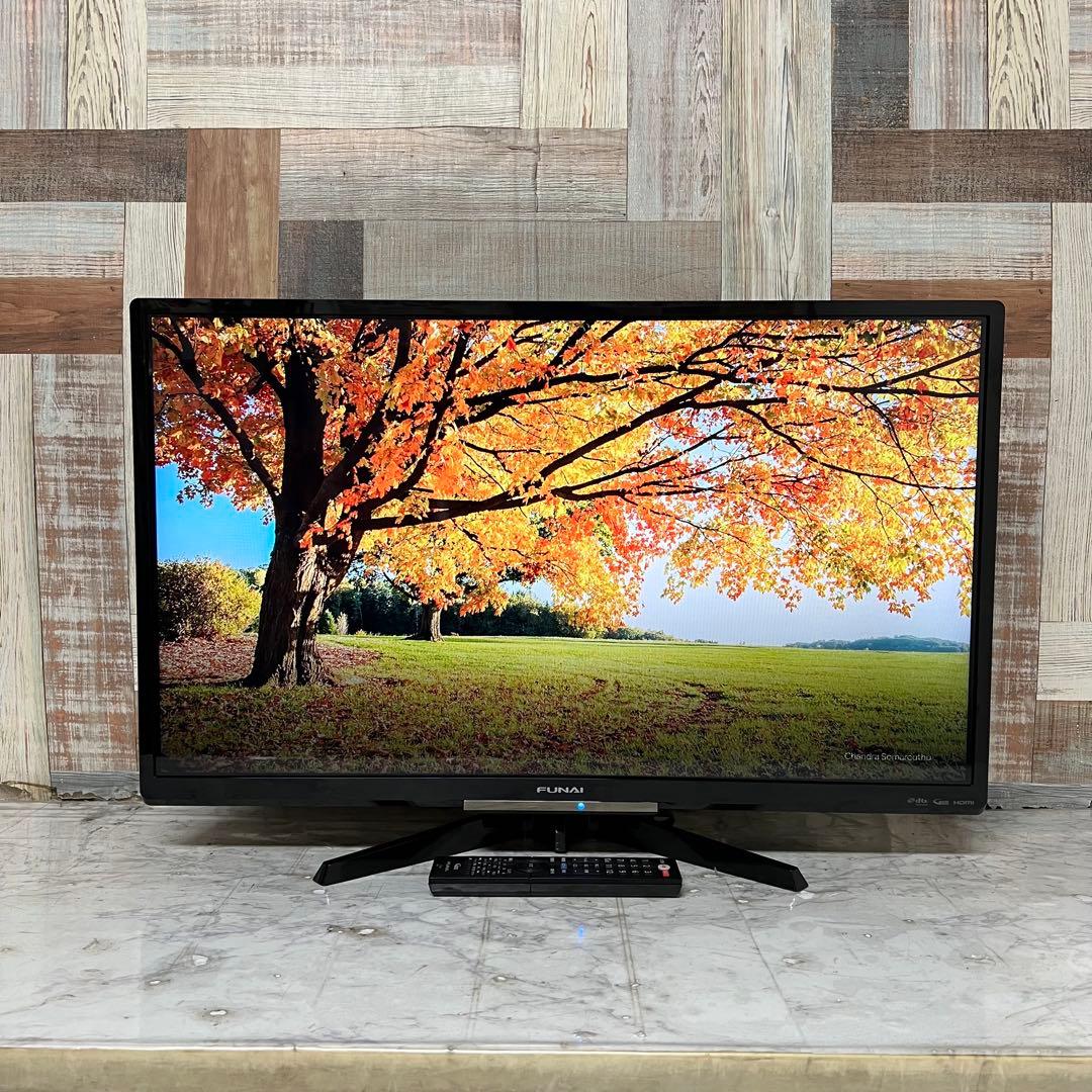 maaamiさん専用フナイ32V型液晶テレビ録画機能付。見ながら録画も可能