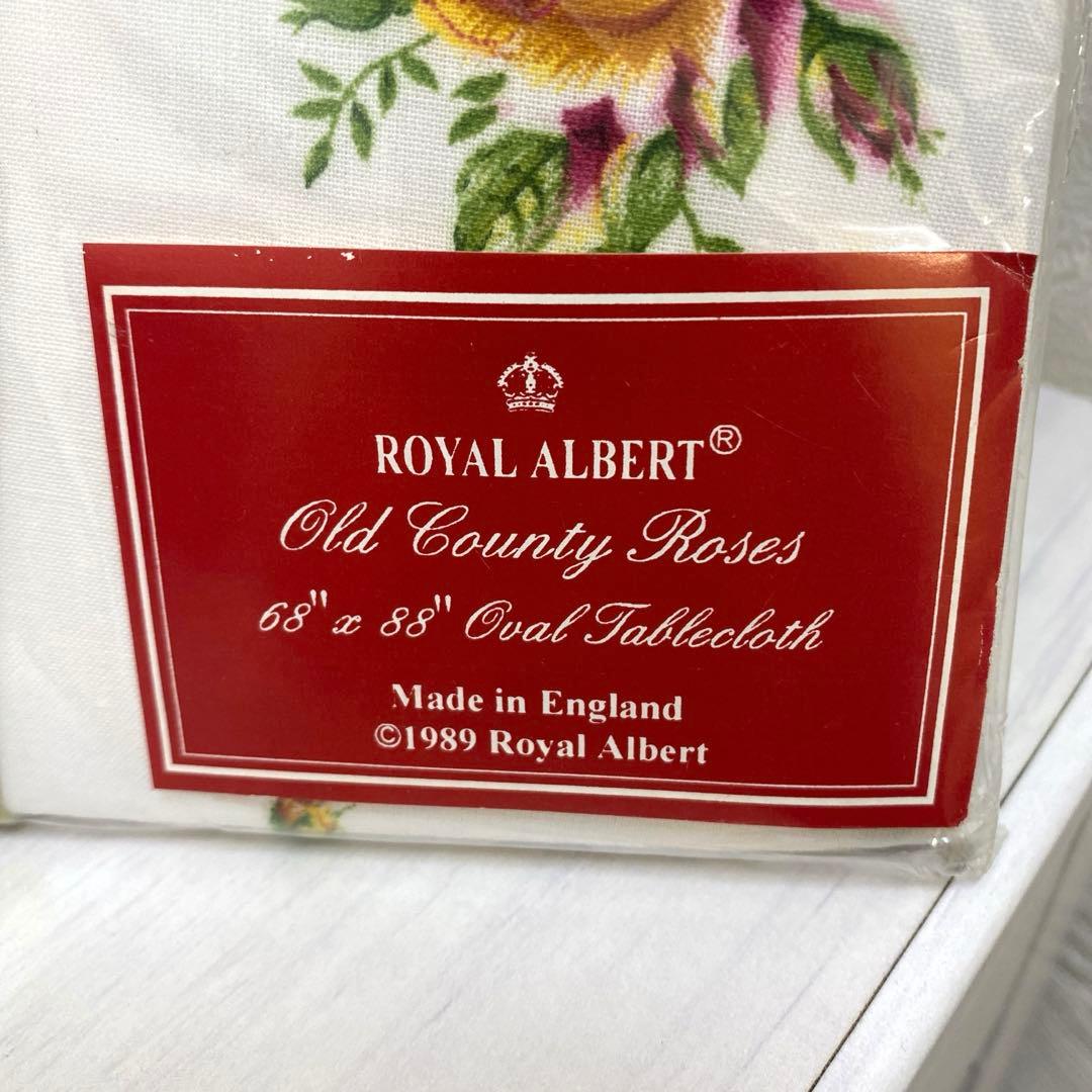 新品ROYAL ALBERT オールドカントリーローズ テーブルクロス 楕円