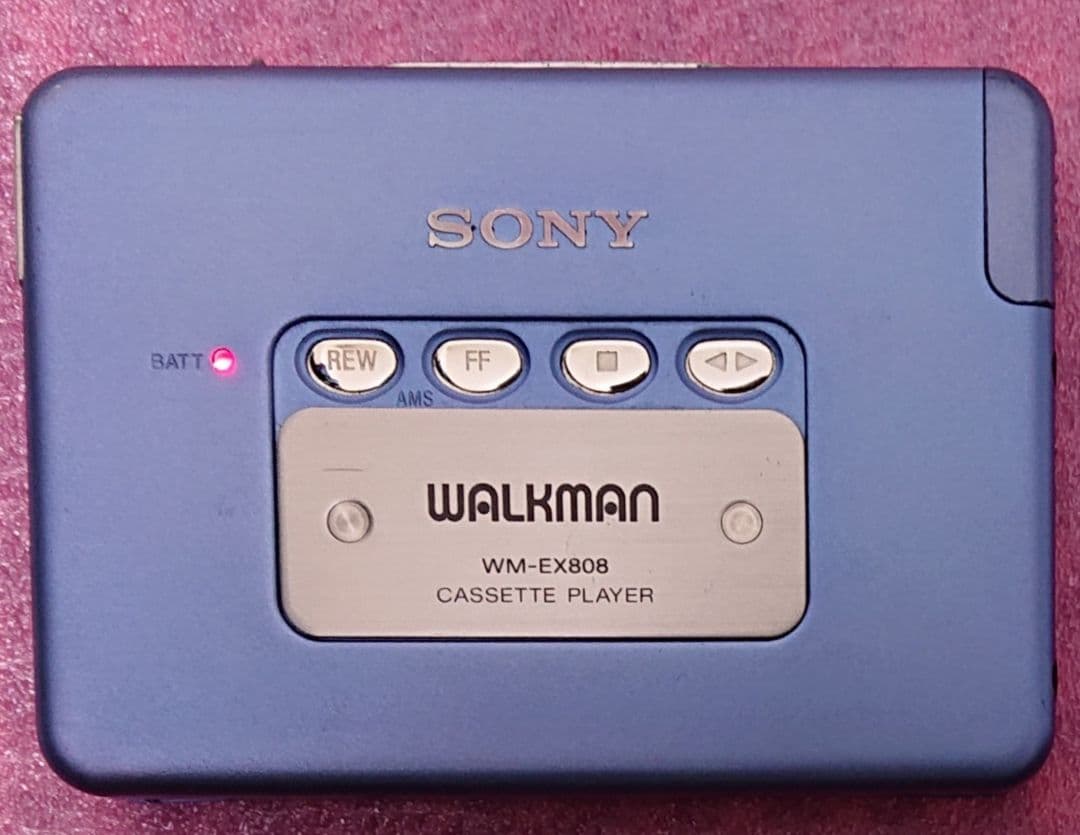 美品 SONY WM-EX808 カセットプレーヤー 動作品 ゴムベルト交換済み M.Hirata's blog » Blog Archive » SONYウォークマンWM-EX808のベルト交換