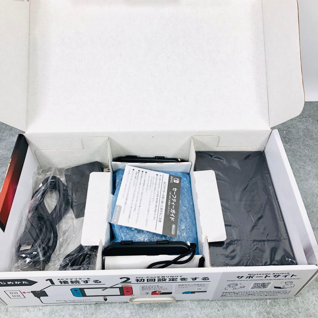 美品】 Nintendo Switch 本体 ネオンレッド・ブルー11-163 - メルカリ