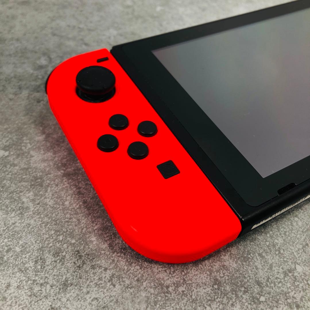 美品】 Nintendo Switch 本体 ネオンレッド・ブルー11-163 - メルカリ