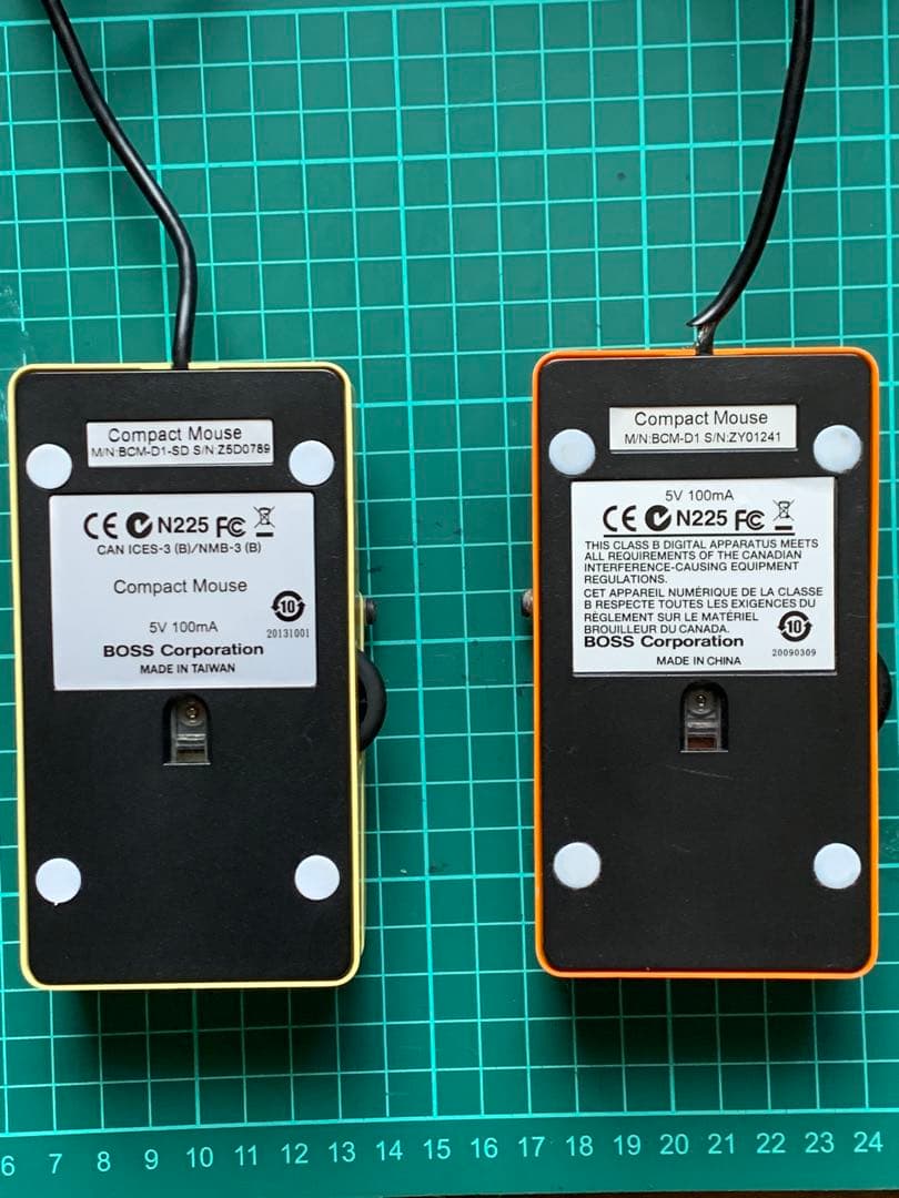 非売品] BOSS エフェクター型USBマウス 2個セット DS-1 SD-1 - メルカリ