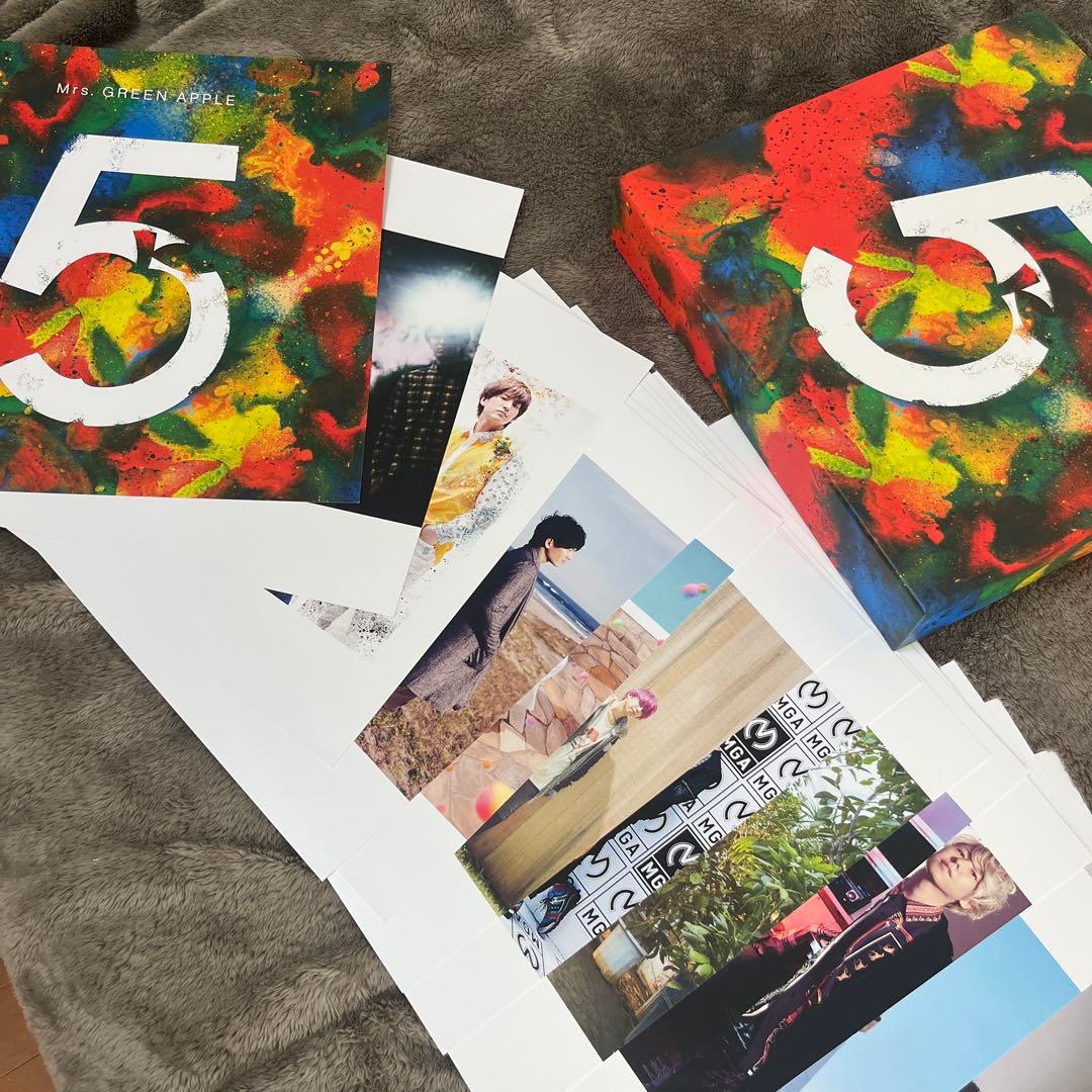 Mrs GREEN APPLE 5 COMPLETE BOX ポスター17枚+箱 - メルカリ