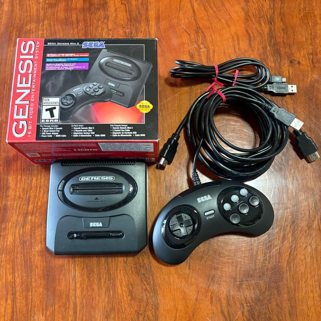 SEGA Genesis Mini 2 セガ ジェネシス ミニ ２　メガドライブ SEGA Genesis Mini 2』日本語版公式サイトがオープン 日本語版