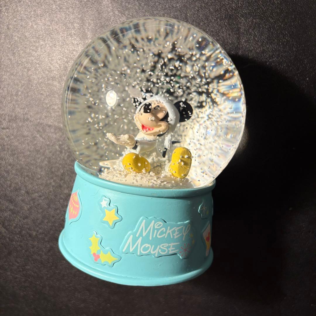 ミッキー 一番くじ スノードームディズニー スノードーム オルゴール