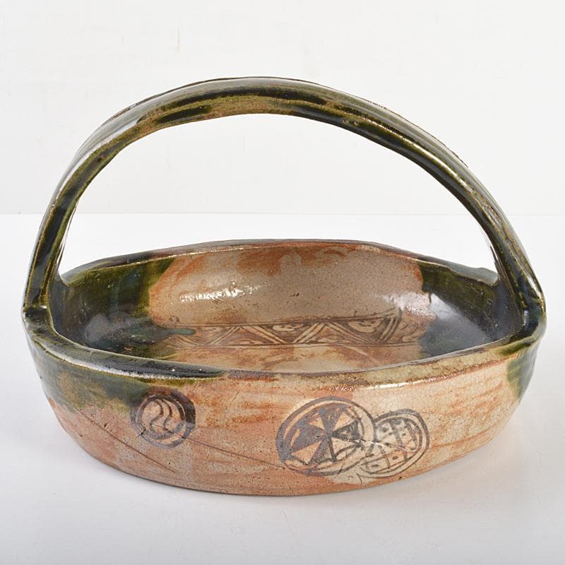 北大路魯山人作 織部焼 手鉢 黒田陶々庵識箱 M R6736 - メルカリ