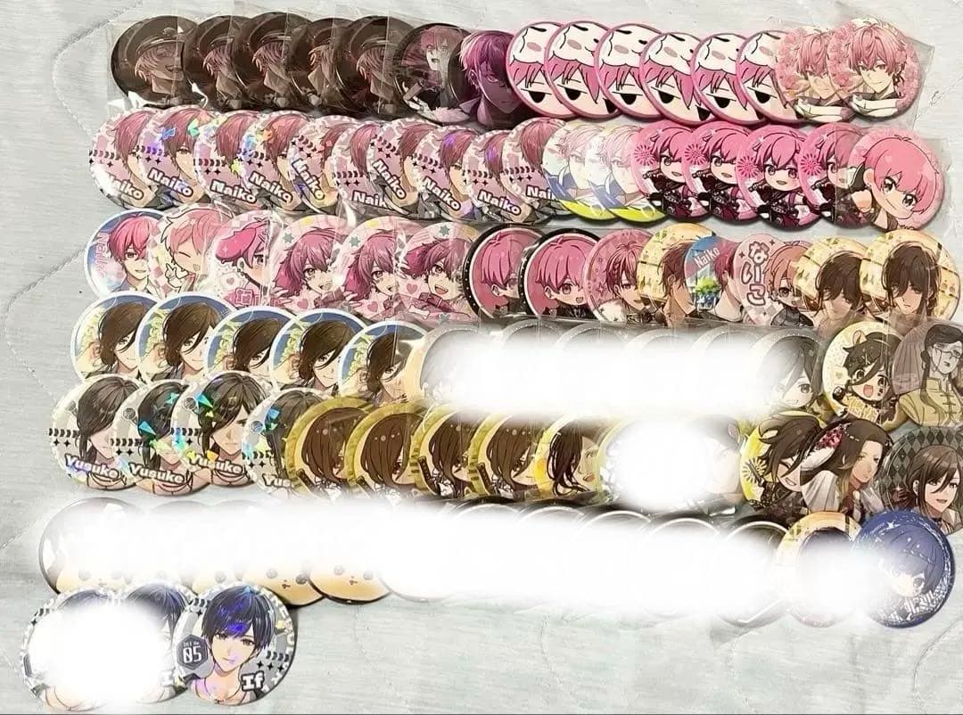 いれいす、ないこ、いふ、ゆうすけ缶バッジ いれいす りうら hotoke 初兎 ないこ if 悠佑 缶バッジ まとめ売り