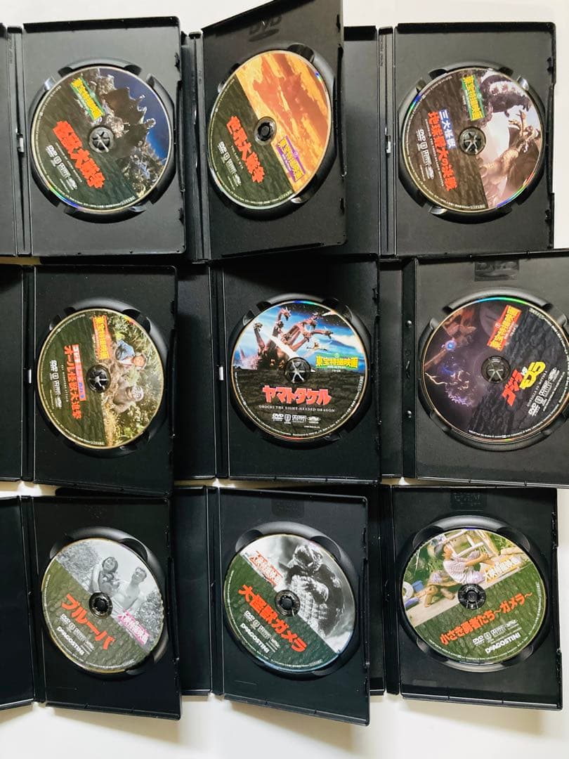ゴジラ ガメラ モスラ 特撮映画DVD まとめ売り 22本セット - メルカリ