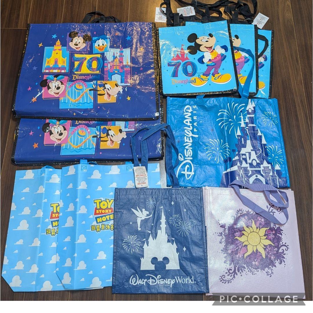 アナハイム カリフォルニア ディズニー70周年ミッキービニールバッグ 新品】アナハイム カリフォルニア ディズニー70周年ミッキービニール