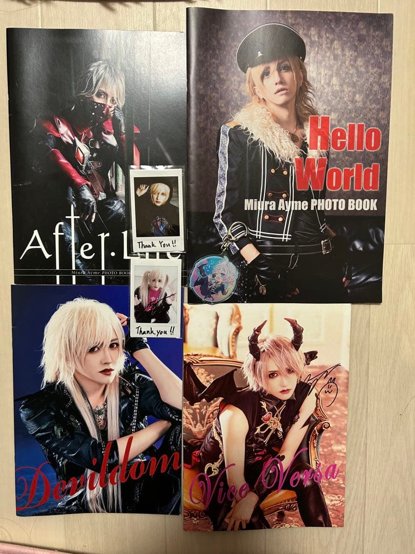 ミウラアイムのフォトブックチェキキーボードセット - メルカリ