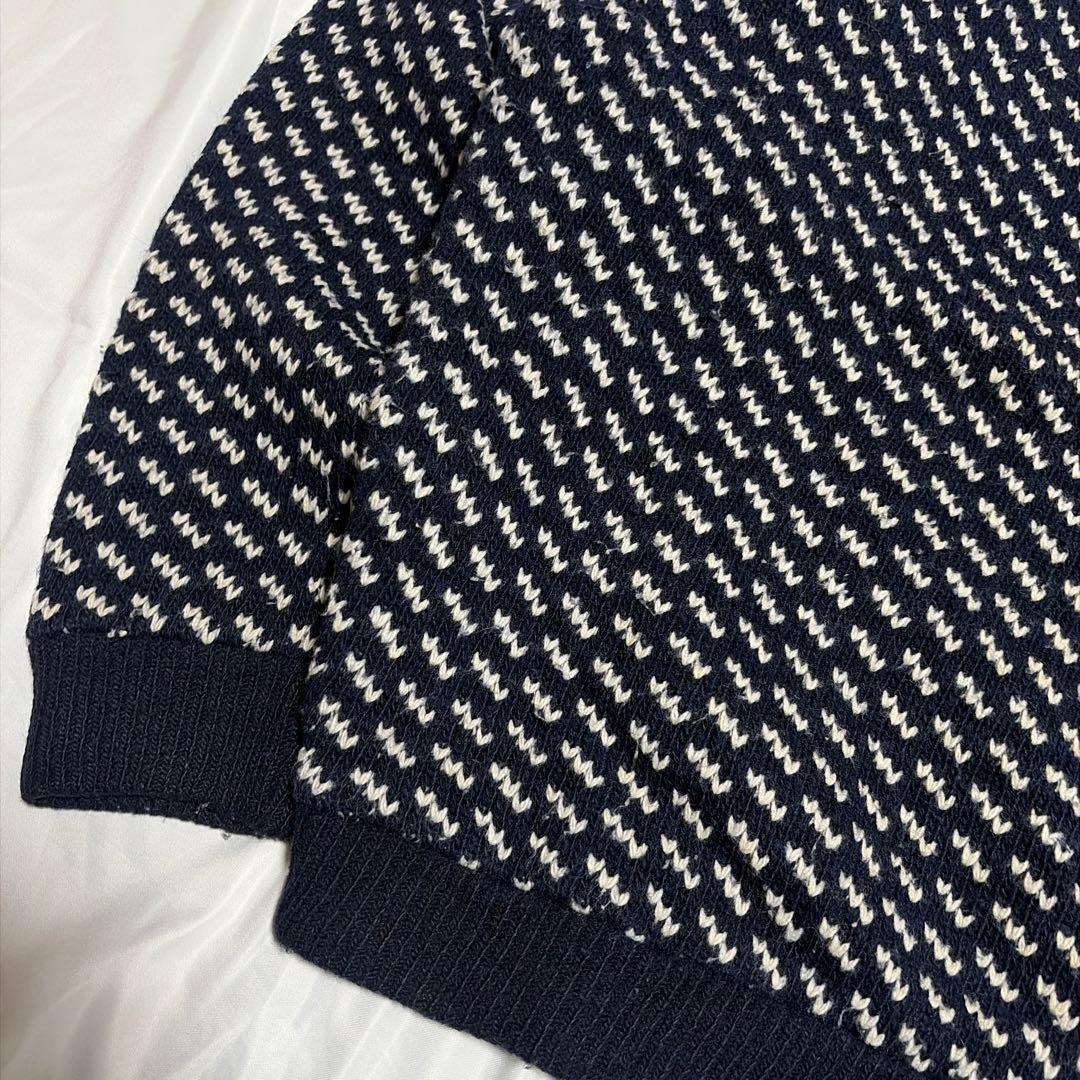 か*ん様 80s L.L.Bean BIRDS EYE Wool Sweater