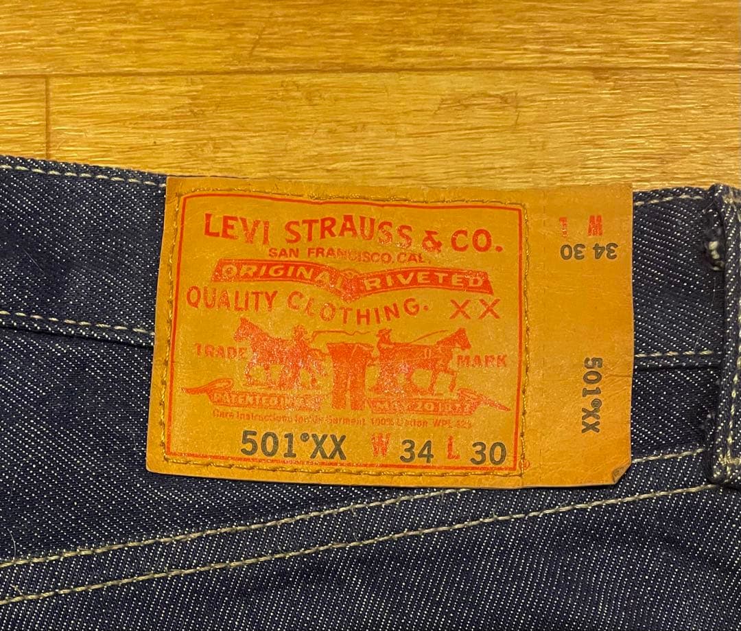 Levi's 501XX デニムパンツ W34 L30 メキシコ製 4093 - メルカリ