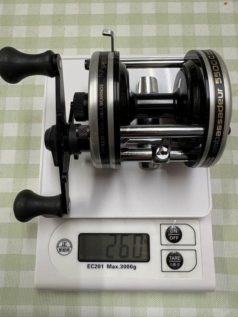 アブガルシア アンバサダー 5500C シルバー パーミングカップ アブ