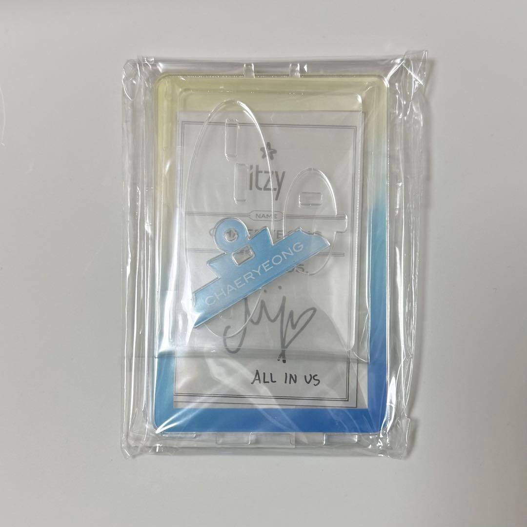 ITZY｜チェリョン アクリル フォトカードスタンド【新品未使用