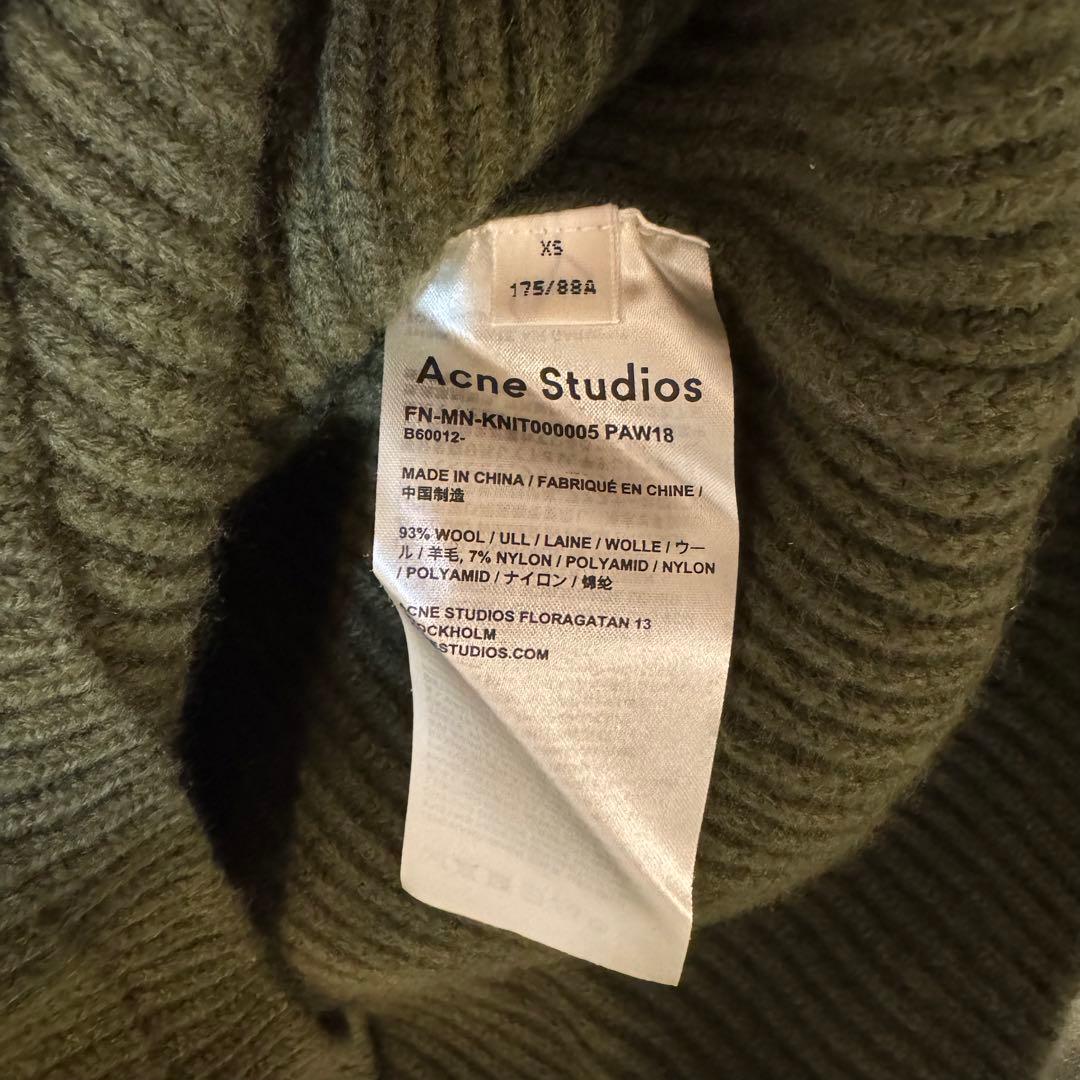 大特価】Acne Studios 18aw ドライバーズニット - メルカリ