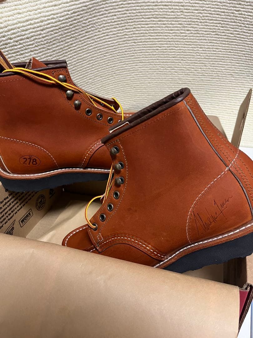 レッドウィング RED WING 278 STEVE McQUEEN コラボ - メルカリ