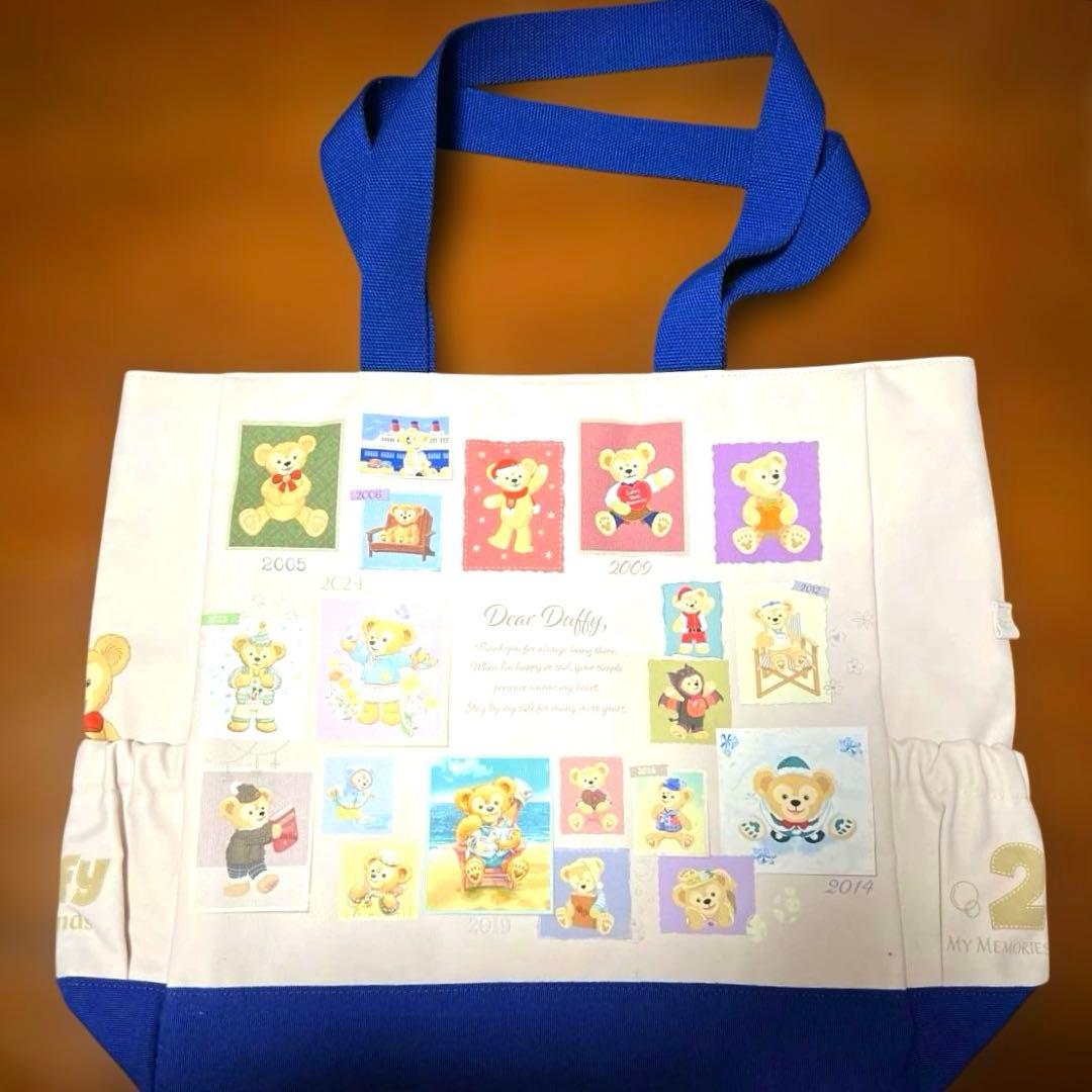 トートバッグ ディズニー 20周年 ダッフィー ディズニーシー 新品未